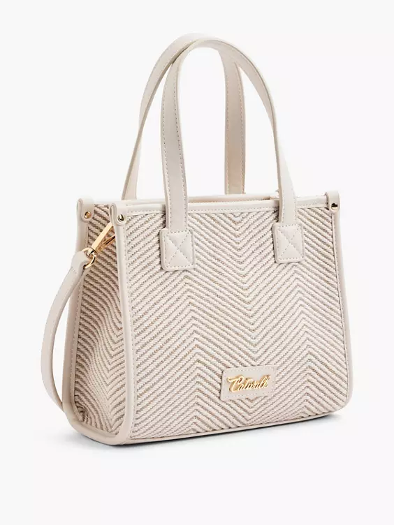 Catwalk Handtasche in beige