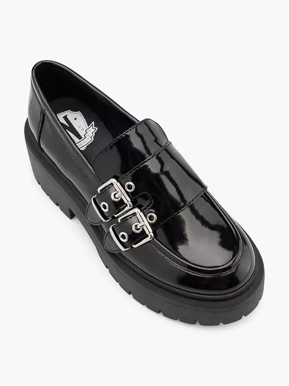 Wednesday Chunky Loafer in schwarz