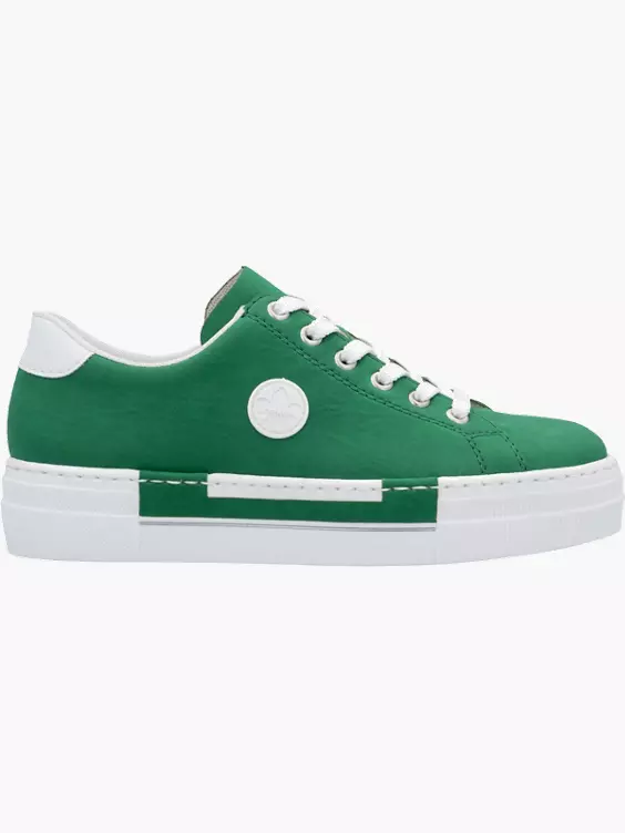 Rieker Damen Sneaker Low in grün