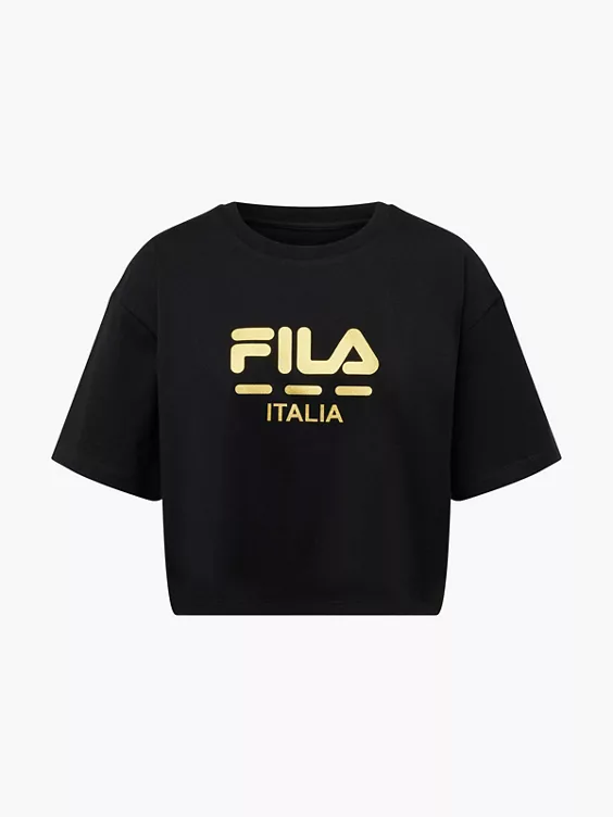 FILA T-Shirt in schwarz