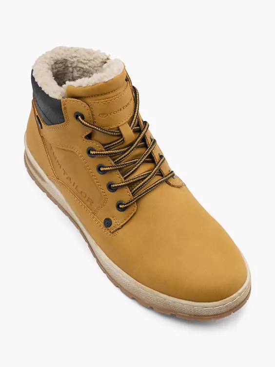 TOM TAILOR Schnürboots in braun