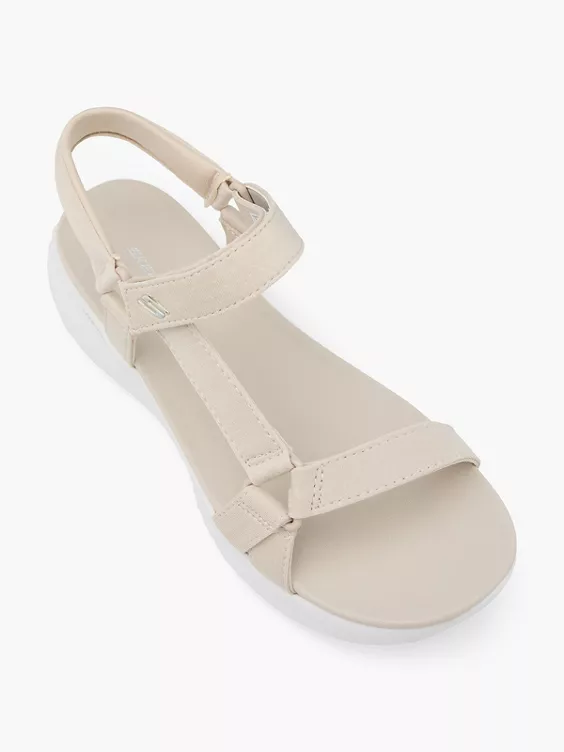 Skechers Keilsandalette SONIC LITE in creme