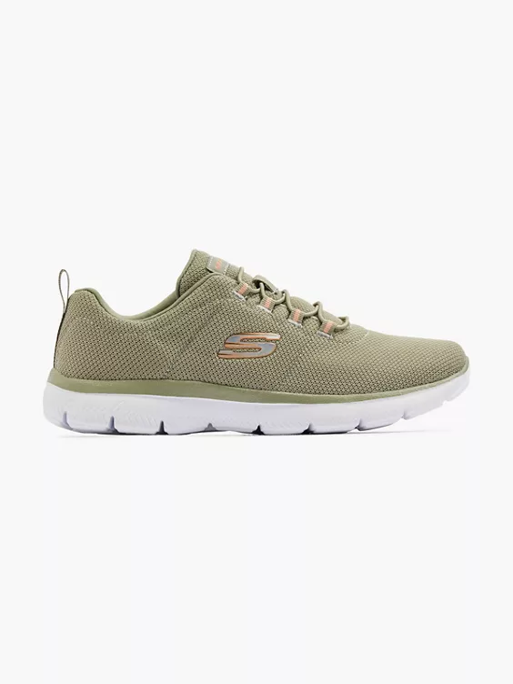 Skechers Slip On Sneaker in grün