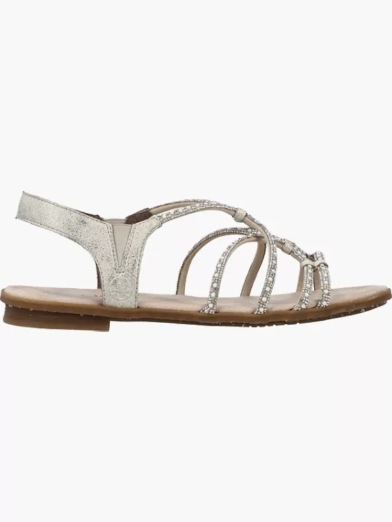Rieker Damen Riemchensandalen in beige