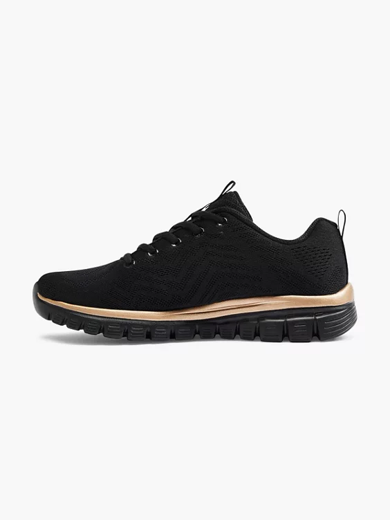Skechers Sneaker GRACEFUL in schwarz