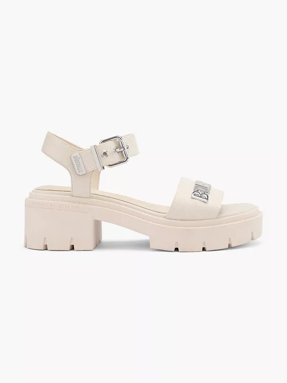 Buffalo Sandalette in beige