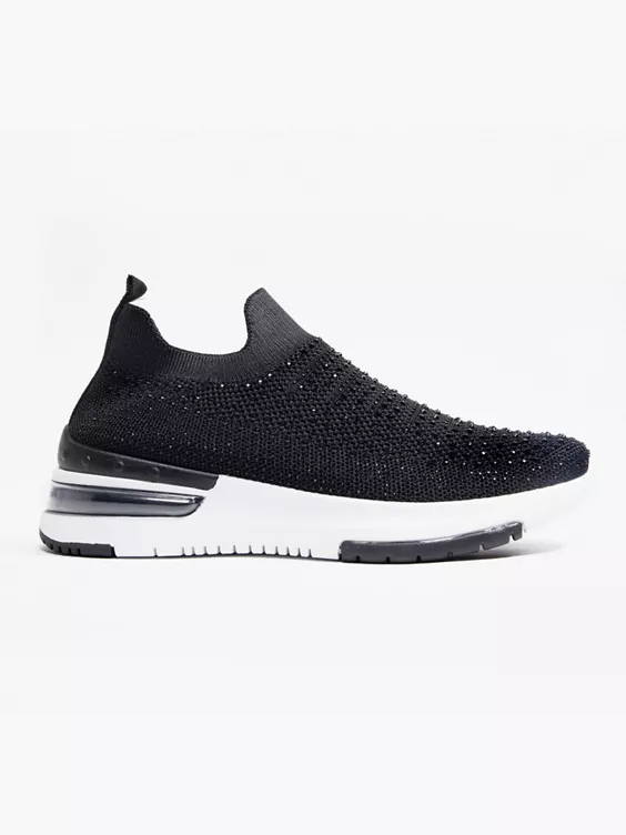 Graceland Slipper in schwarz