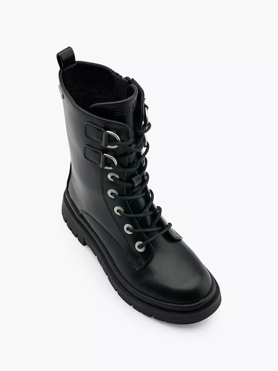 ESPRIT Schnürboots in schwarz