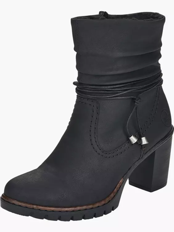 Rieker Damen Stiefeletten in schwarz