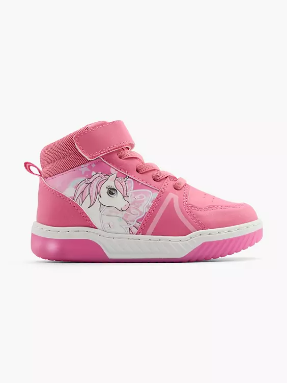 Graceland Hoher Sneaker - mit Licht in fuchsia