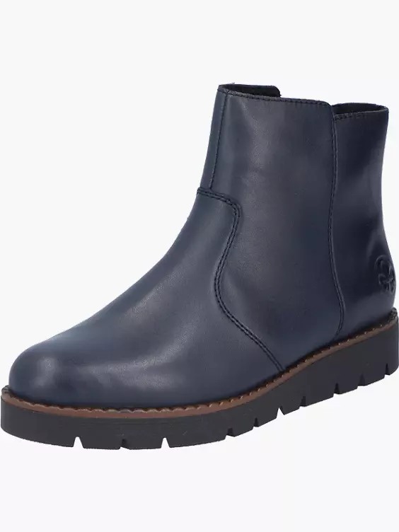 Rieker Damen Kurzstiefel in blau