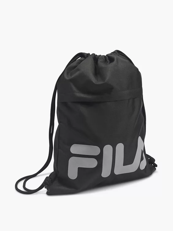 FILA Turnbeutel in schwarz