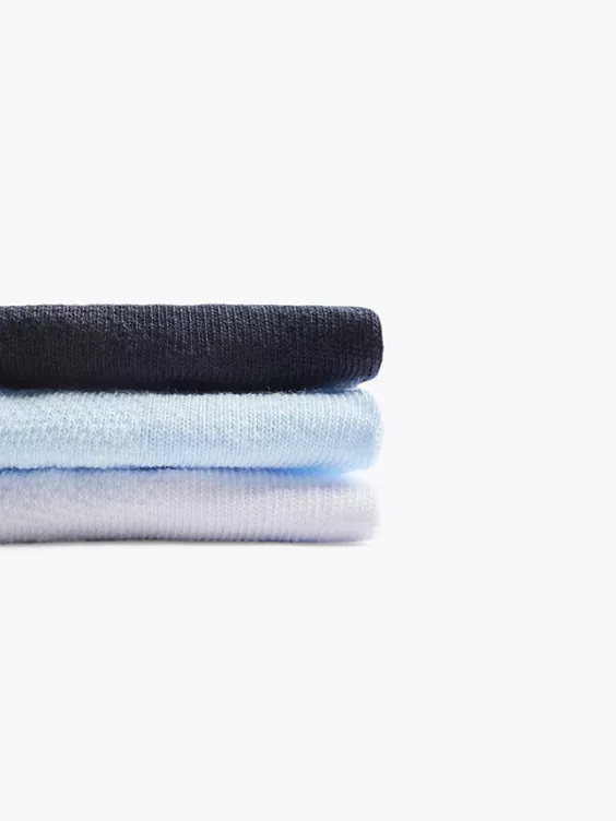 FILA 3er Pack Sneakersocken in blau