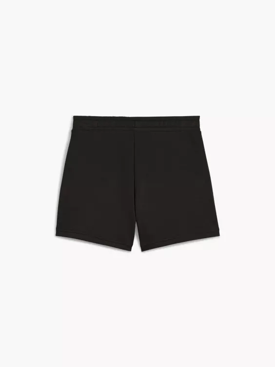 PUMA Kurze Tights in schwarz