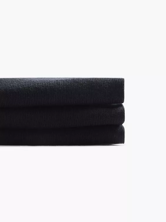 Champion 3er Pack Socken in schwarz