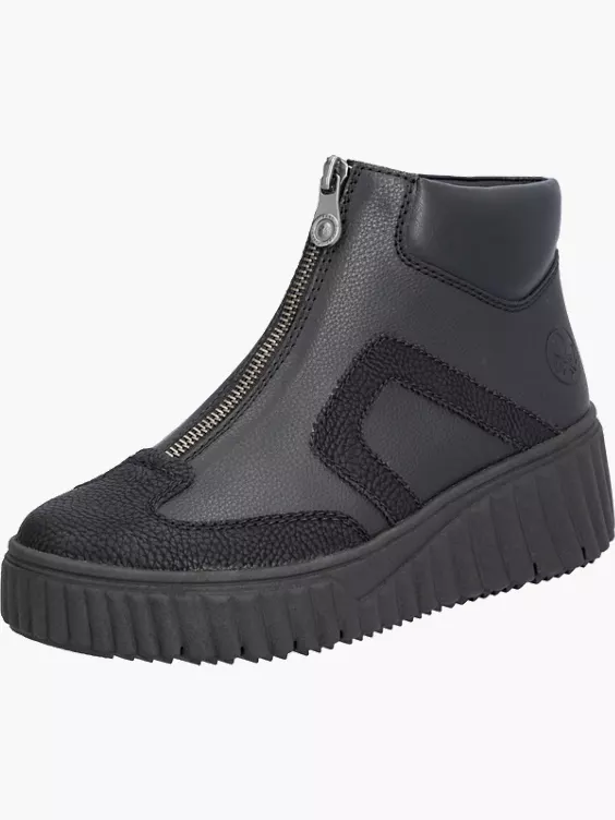 Damen Kurzstiefel in schwarz