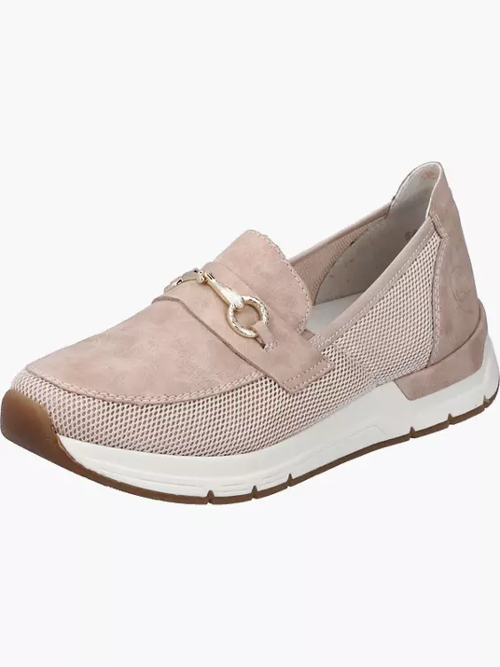 Rieker Damen Loafer in rosa