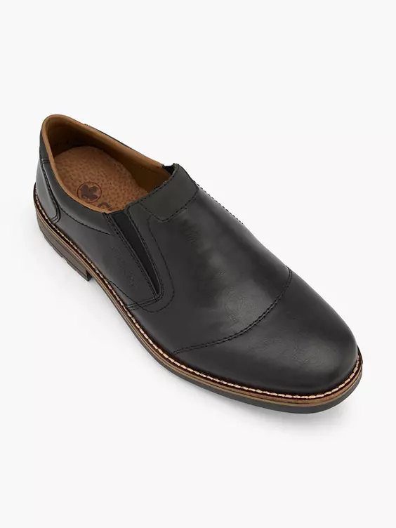 Rieker Business Slipper in schwarz
