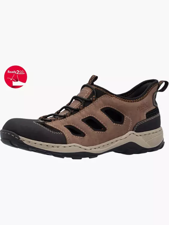 Rieker Herren Slipper in braun