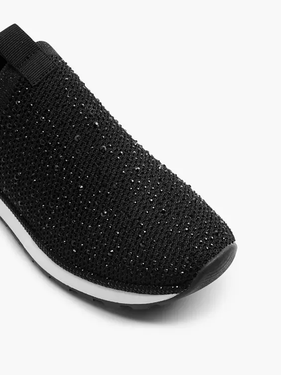 Venice Slip On Sneaker in schwarz