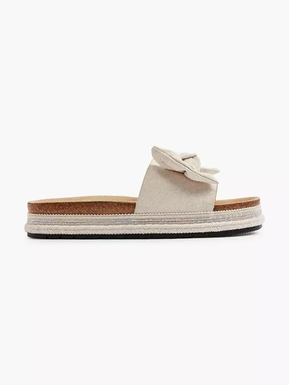 Graceland Pantolette in beige