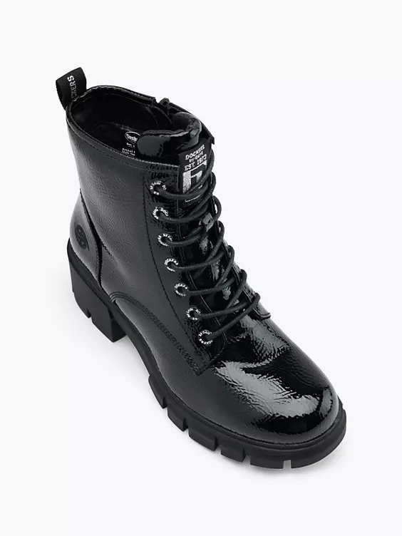 Dockers Schnürboots in schwarz
