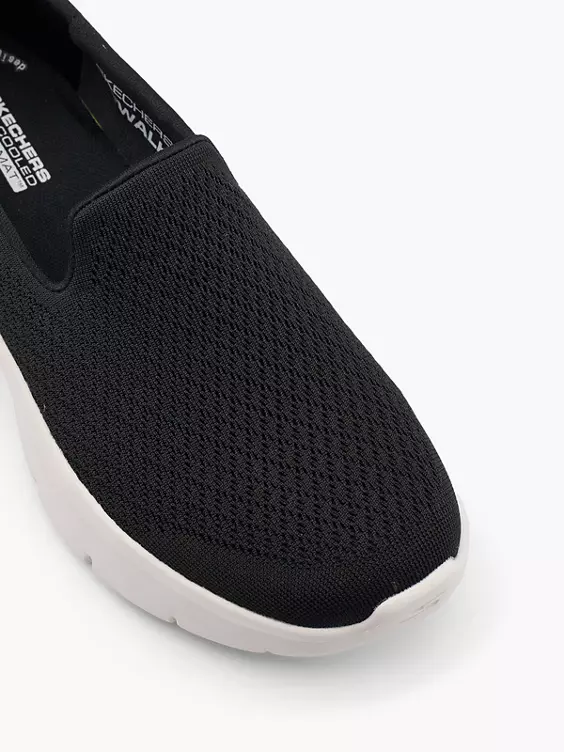 Skechers Slipper UNO WALK FLEX- OCEAN SUNSET in schwarz