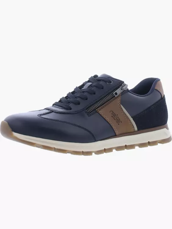 Rieker Herren Sneaker Low in blau