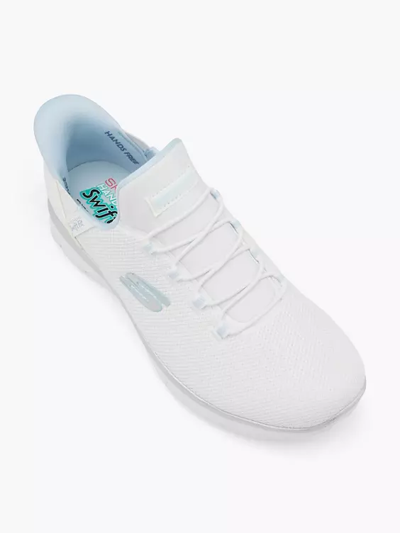 Skechers Slip On Sneaker PURE GENIUS Swift Fit in weiß
