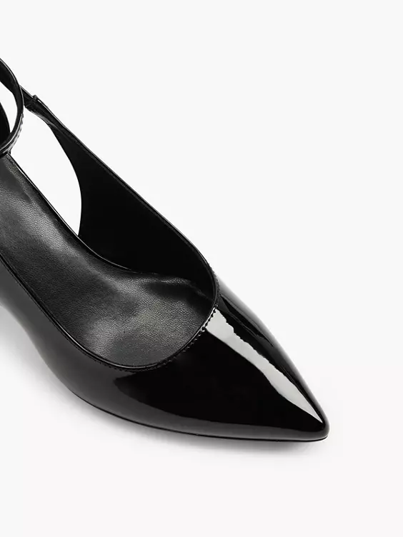 Graceland Spangenpumps in schwarz