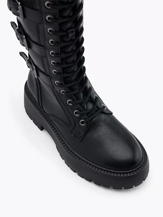 Catwalk Stiefel in schwarz