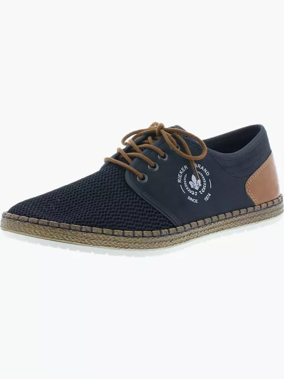 Rieker Herren Schnürschuhe in blau