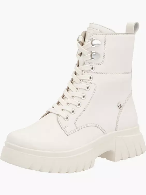 Damen Schnürstiefel in weiß
