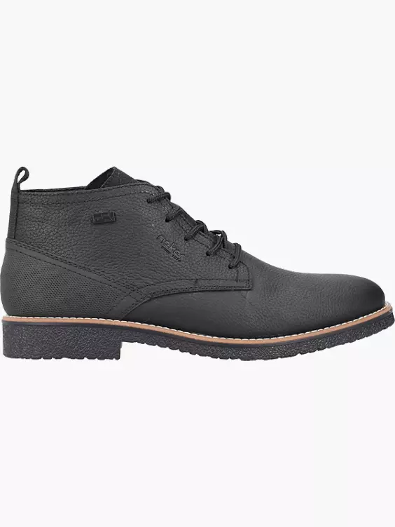 Rieker Herren Schnürstiefel in schwarz