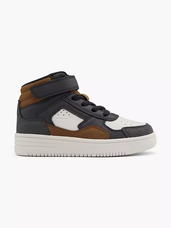 Vty Hoher Sneaker in schwarz