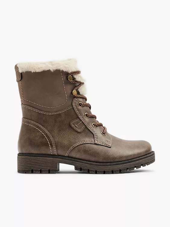 Easy Street Komfort Schnürboots in taupe