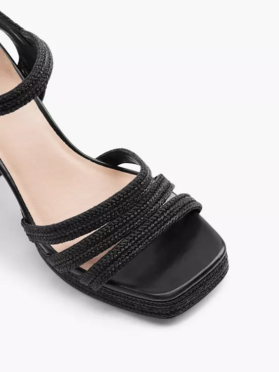 Catwalk Sandalette in schwarz