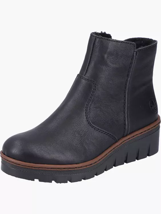Rieker Damen Kurzstiefel in schwarz