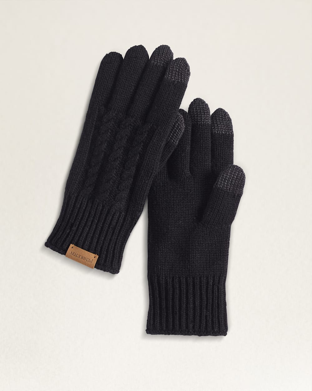CABLE KNIT TEXTING GLOVE