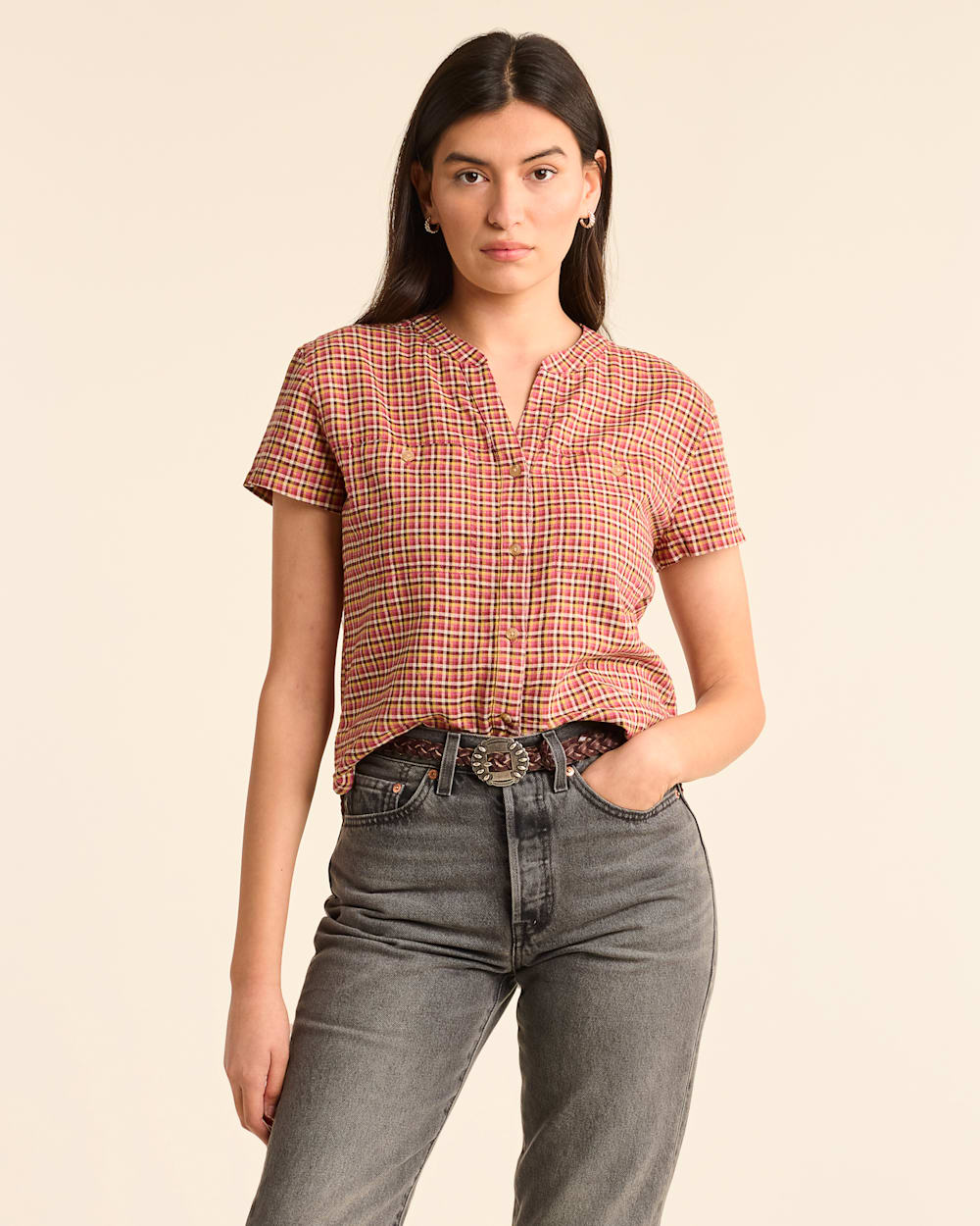 WOMEN'S SHORT-SLEEVE ADLEY SHIRT