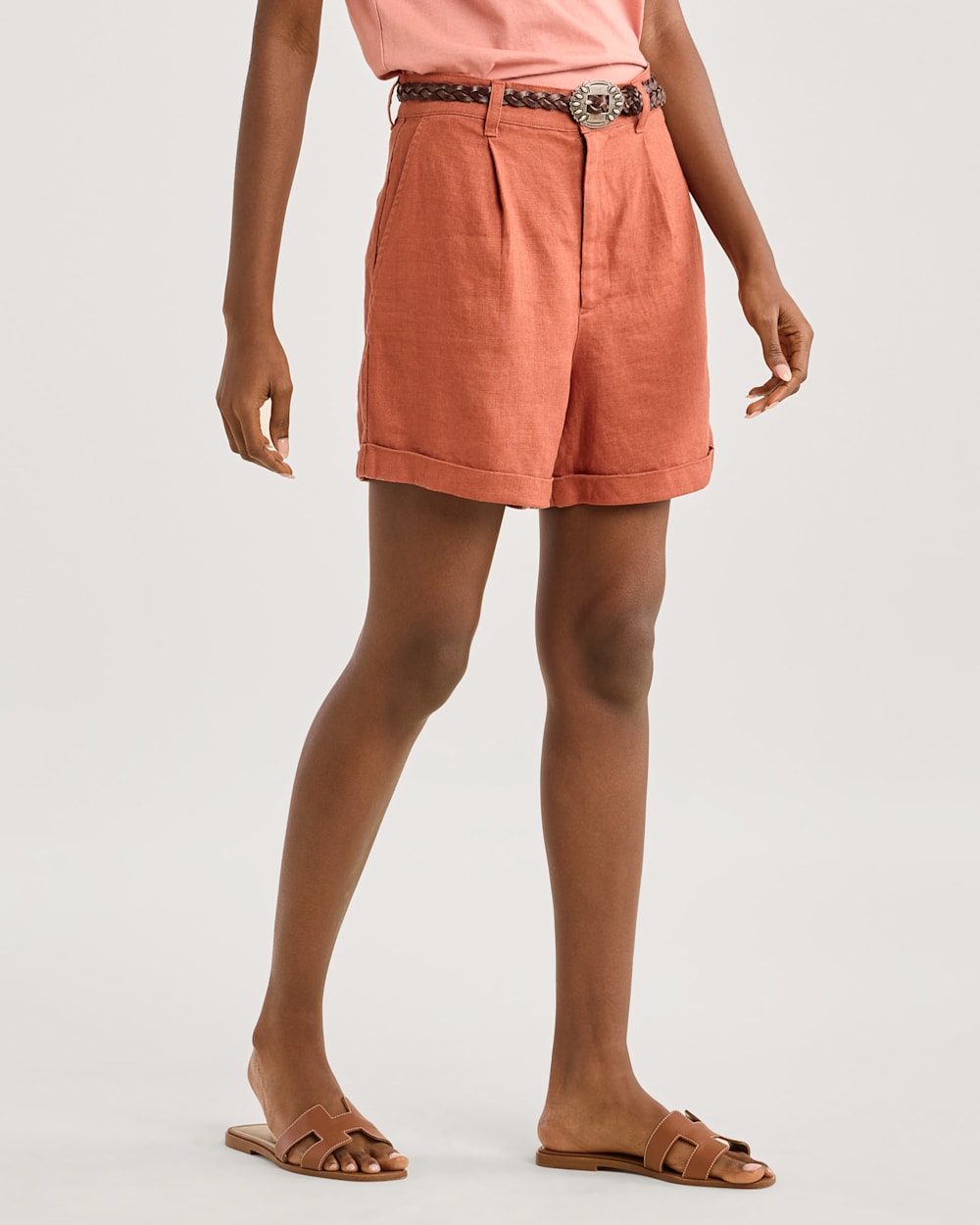 WOMEN'S BIRCH BAY LINEN SHORTS
