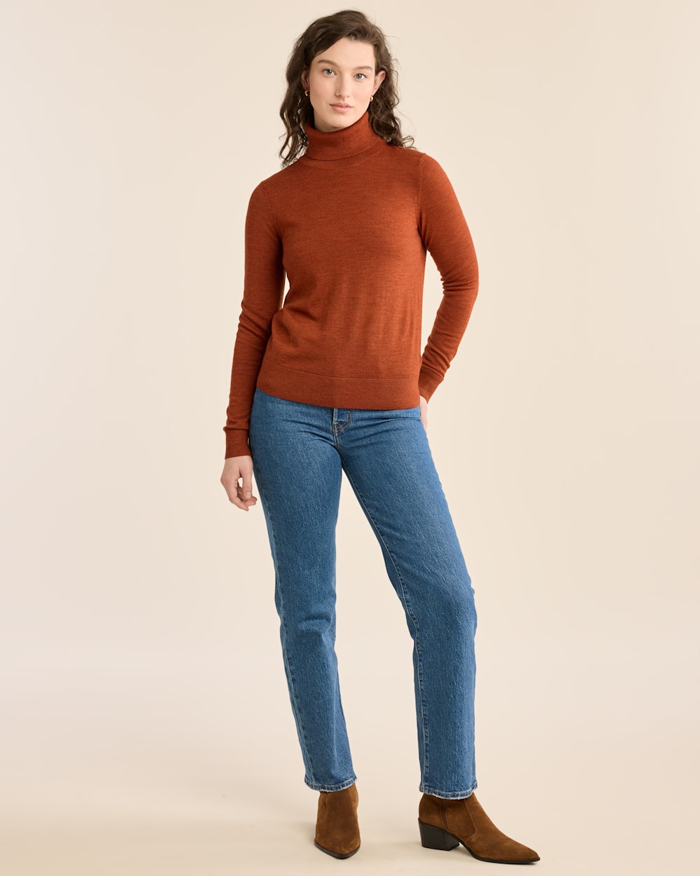 WOMEN'S MERINO TURTLENECK