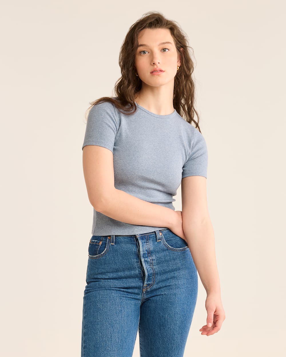 WOMEN'S PIMA COTTON BABY TEE