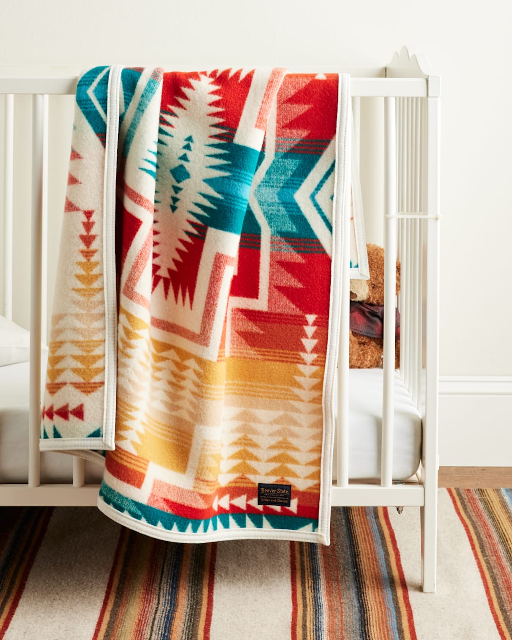 HARDING STAR CRIB BLANKET