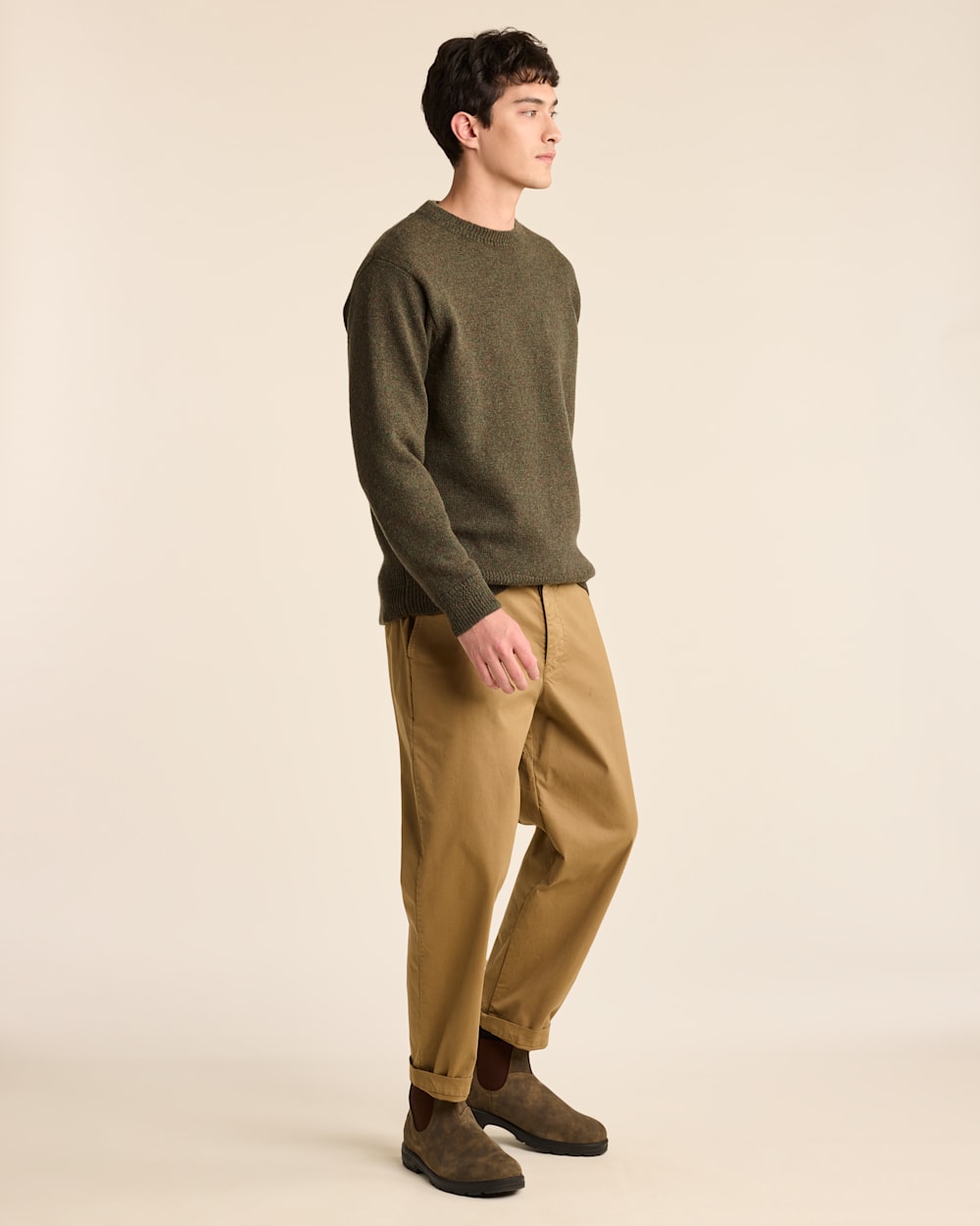 MEN'S SHETLAND COLLECTION SWEATER