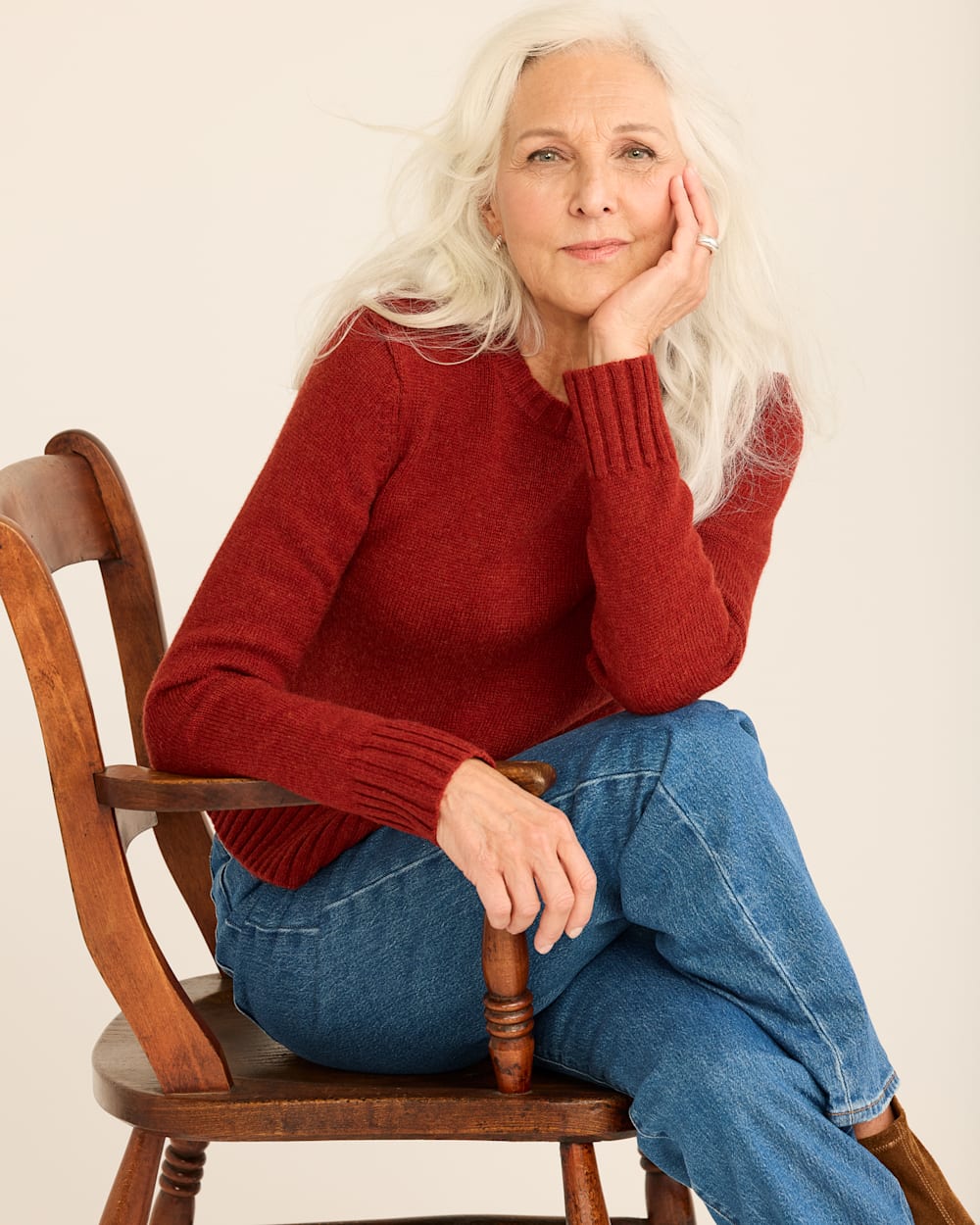 WOMEN'S SHETLAND COLLECTION SWEATER