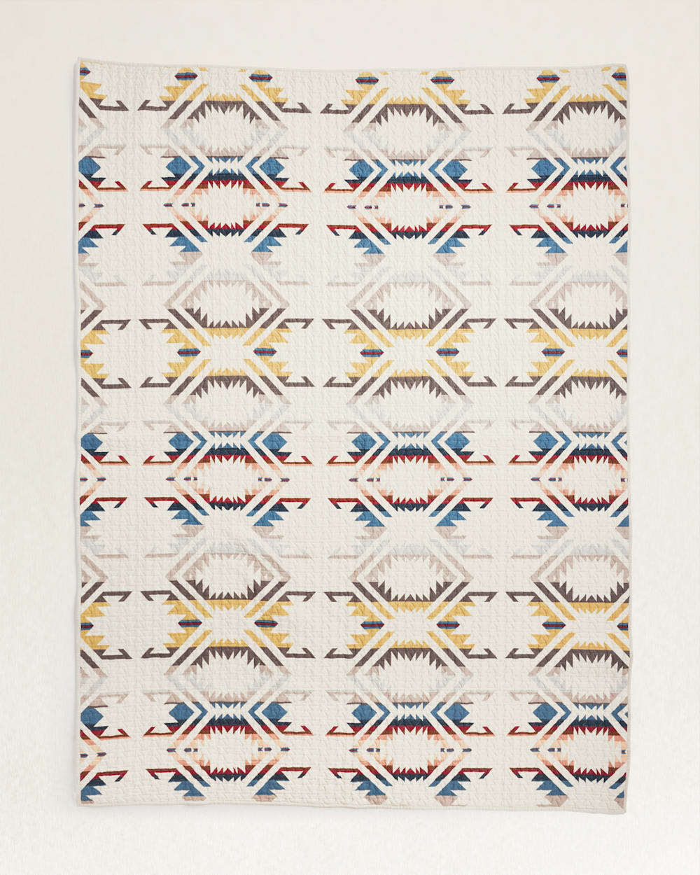 WHITE SANDS PRINTED QUILT SET