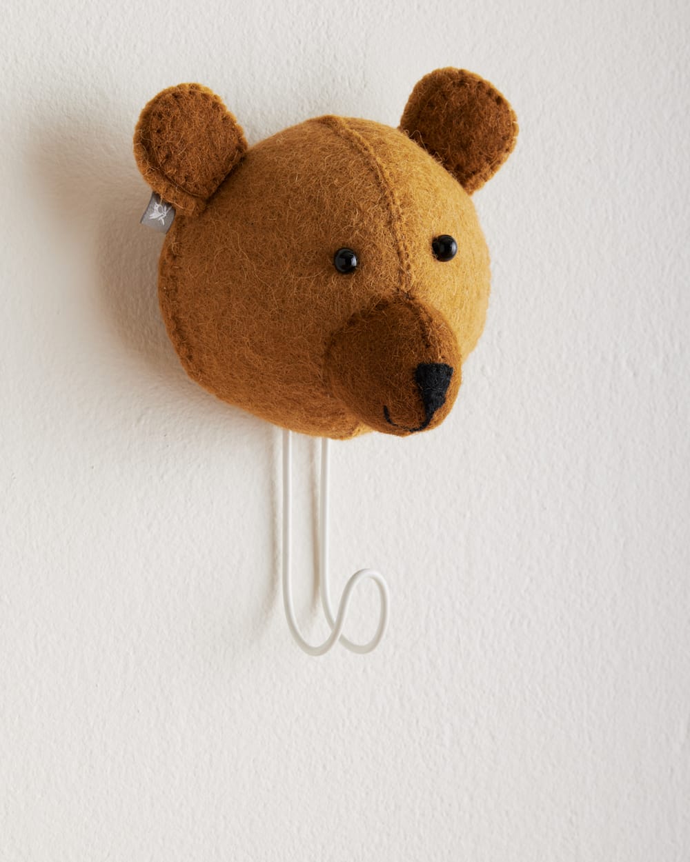 BEAR CUB HEAD COAT HOOK