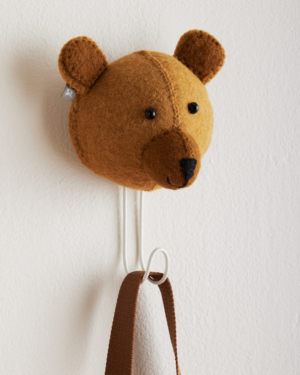 BEAR CUB HEAD COAT HOOK