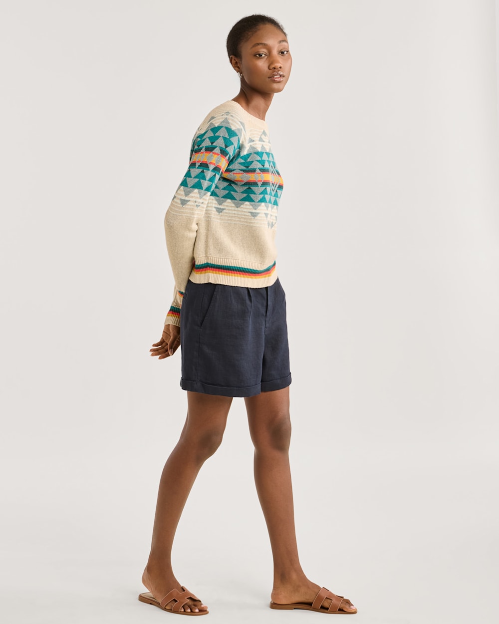 WOMEN'S HIGHLAND PEAK COTTON SWEATER